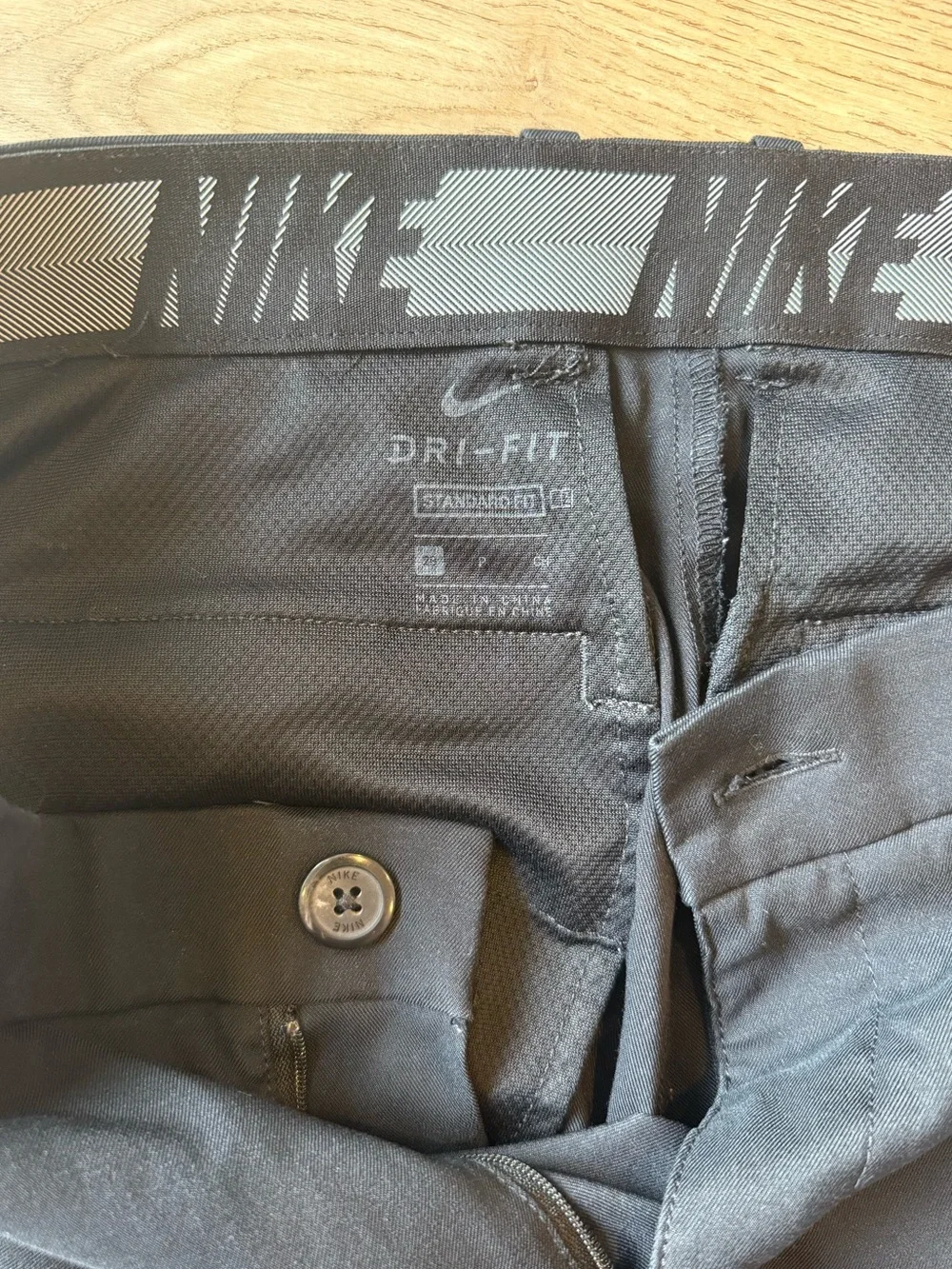 Nike Dri-Fit Golf Shorts - Black & Gray